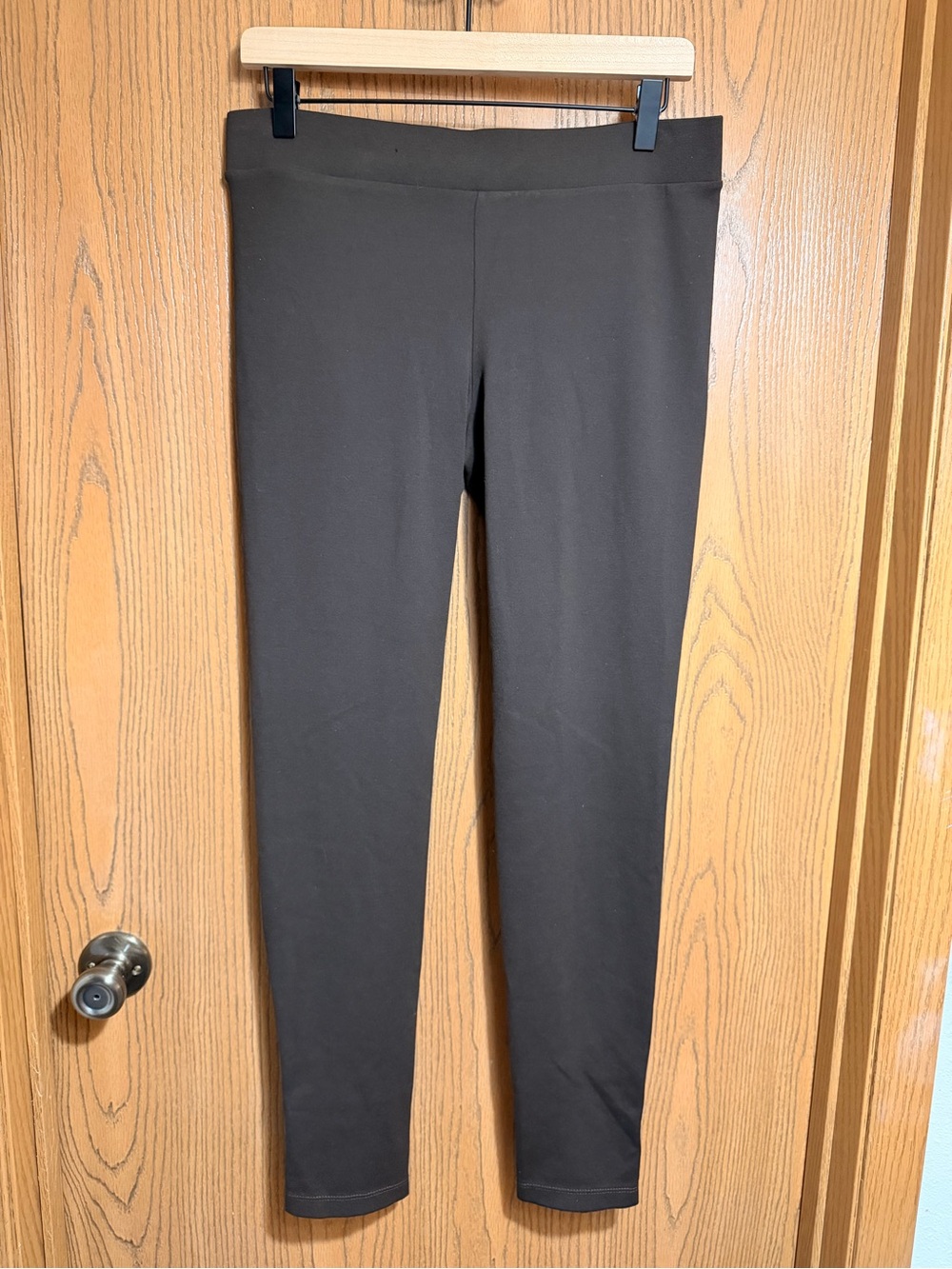 Vince Brown Stretch Leggings